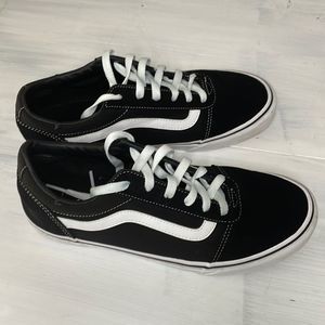 Vans Black and White Women's Shoes